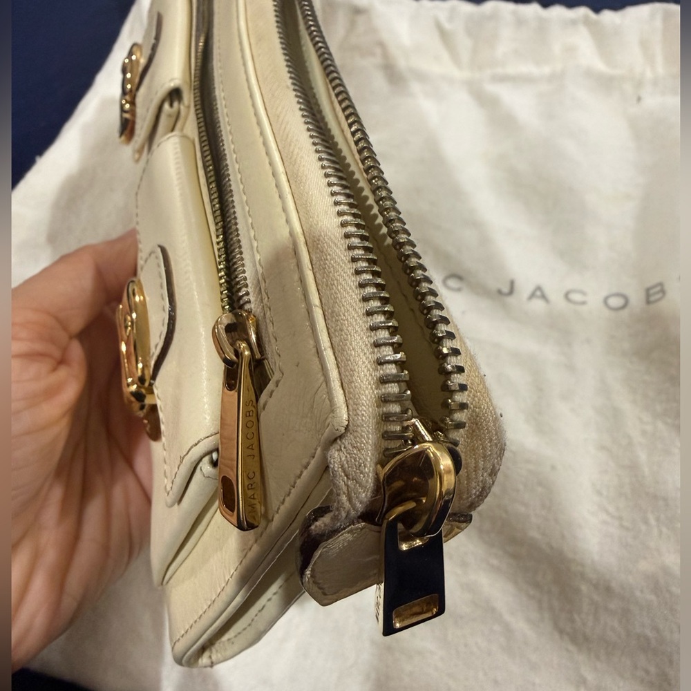 Marc by Marc Jacobs white cream wallet clutch - Picture 8 of 13